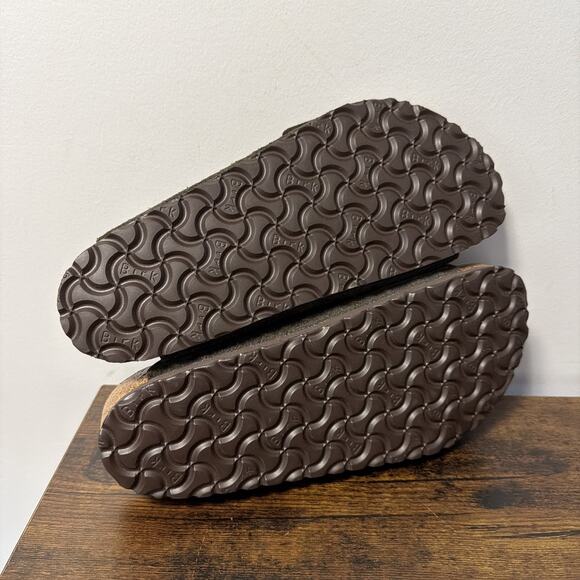 NEW Birkenstock Arizona BS Women’s 8, Mocha Brown (Mocca) Suede Leather Sandals - Picture 5 of 7